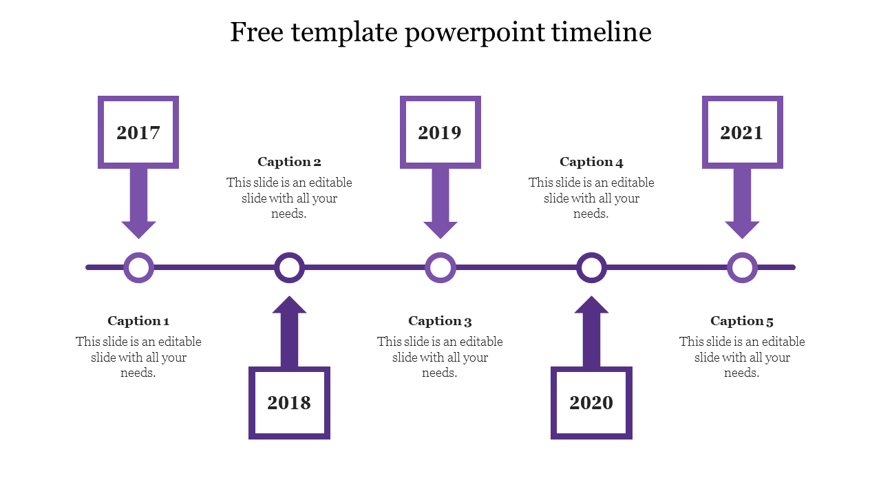Free - Download Free Template PowerPoint Timeline Presentation
